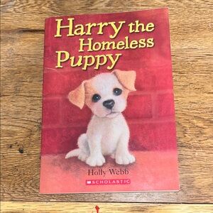 Scholastic Red 'Harry the Homeless Puppy' by Holly Webb